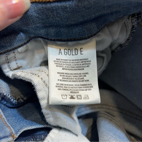 Agolde Size 26 Sophie Crop High Rise Skinny Jean Limit A018-1045. - Picture 4 of 8